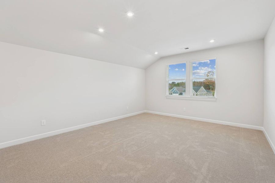 Representative unfurnished interior of a home built from the Aspen Creek by Tri Pointe Homes in The Meadows Collection at Serenity, Fuquay Varina (Image 23).