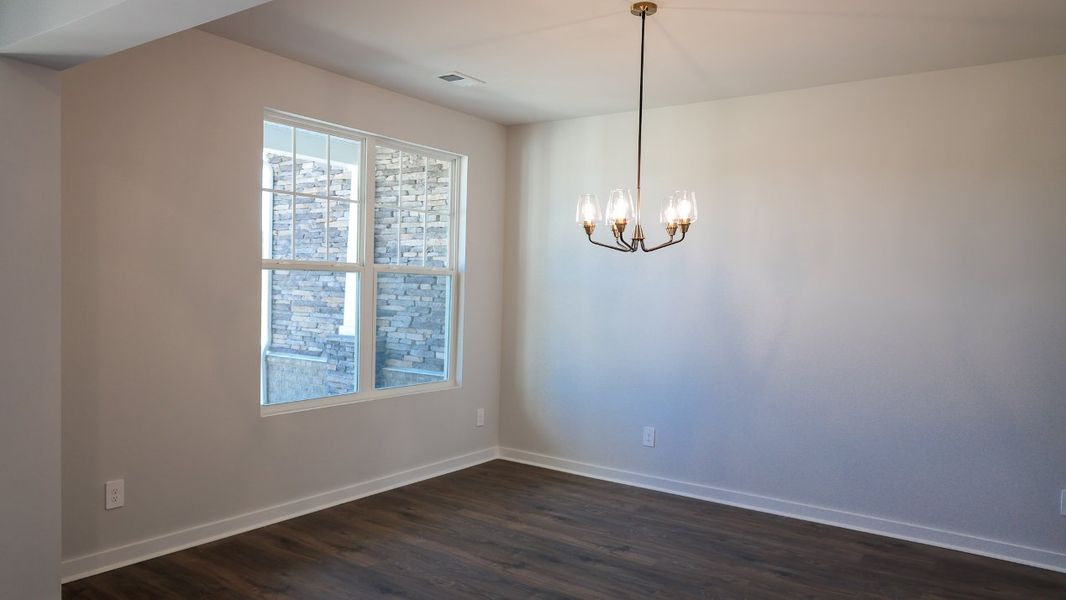 Representative unfurnished interior of a home built from the TISDALE by D.R. Horton in Harvest Point, Spring Hill (Image 23).