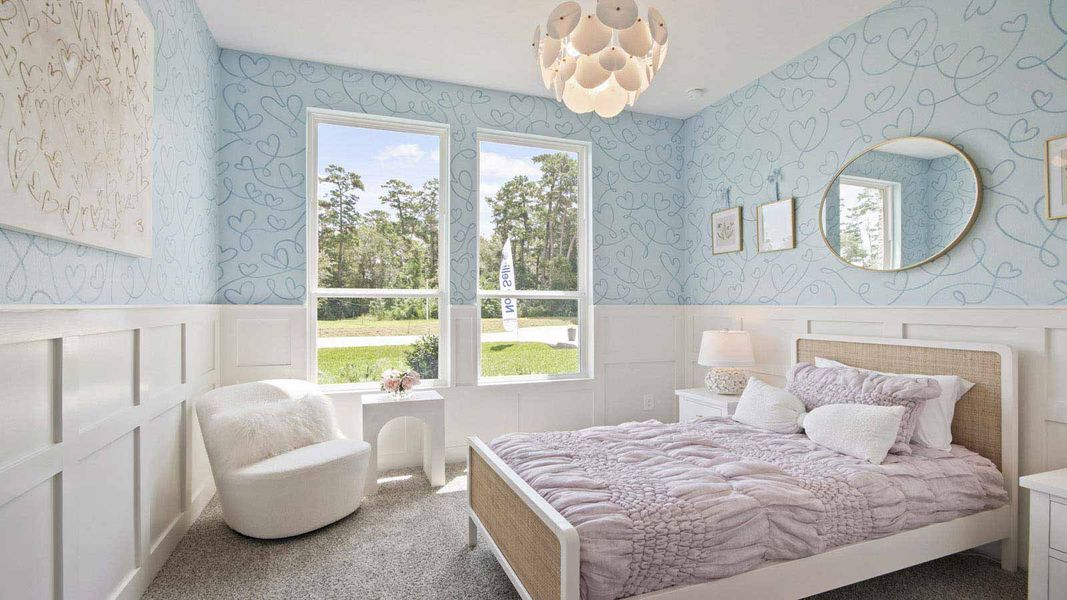 Furnished interior view inside a new home in Butlers Bend Estates, Pinehurst (Image 51).