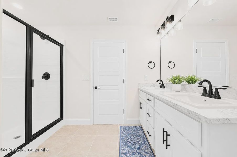 Furnished interior view inside a new home in St. John's Preserve, Palm Bay (Image 11).
