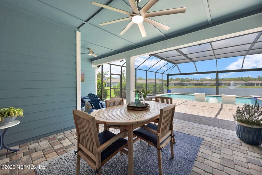 Exterior details and patio area of a home in , Ponte Vedra (Image 31).