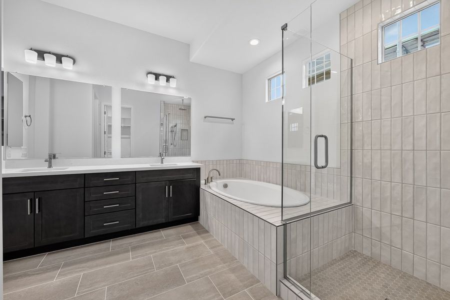 Furnished interior view inside a new home in Ellsworth Ranch, Queen Creek (Image 14).