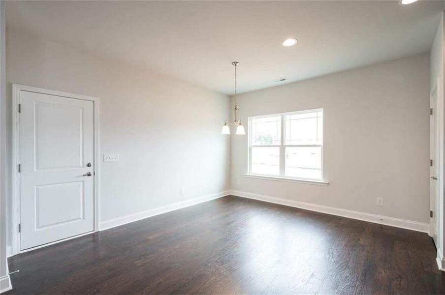 Spacious, unfurnished interior of a new home in Park Place, Bowdon (Image 8).