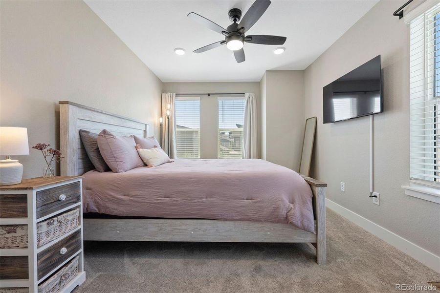 Furnished interior view inside a new home in , Denver (Image 22).