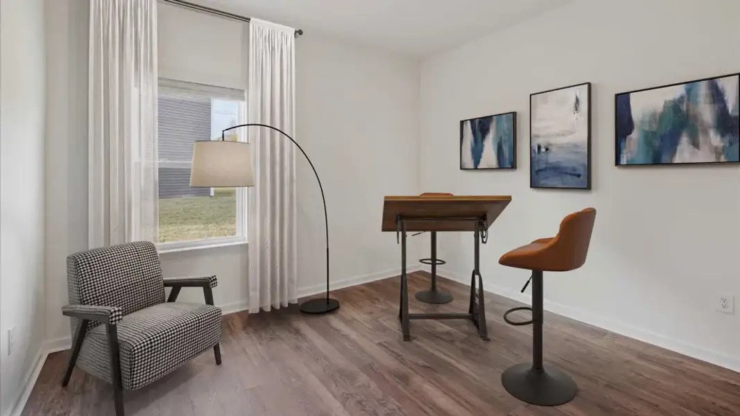 Furnished interior view inside a new home in Catlett Cove, Knoxville (Image 7).