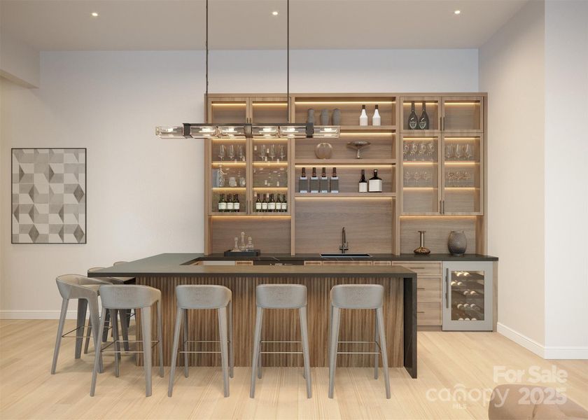 Furnished interior view inside a new home in , Arden (Image 13).