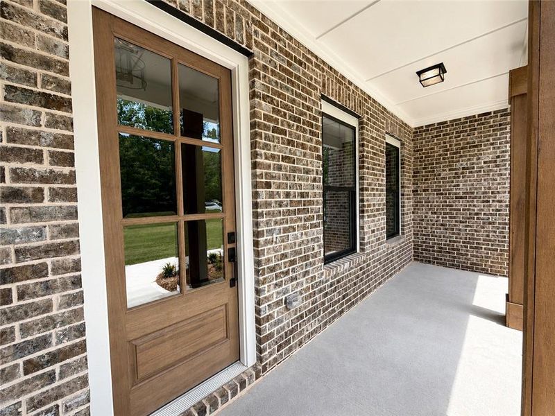 Exterior details and patio area of a home in , Pendergrass (Image 25).