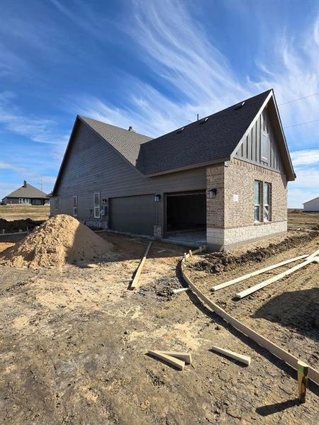 In-progress construction of a new home in Hillview Addition, Decatur, TX (Image 15).
