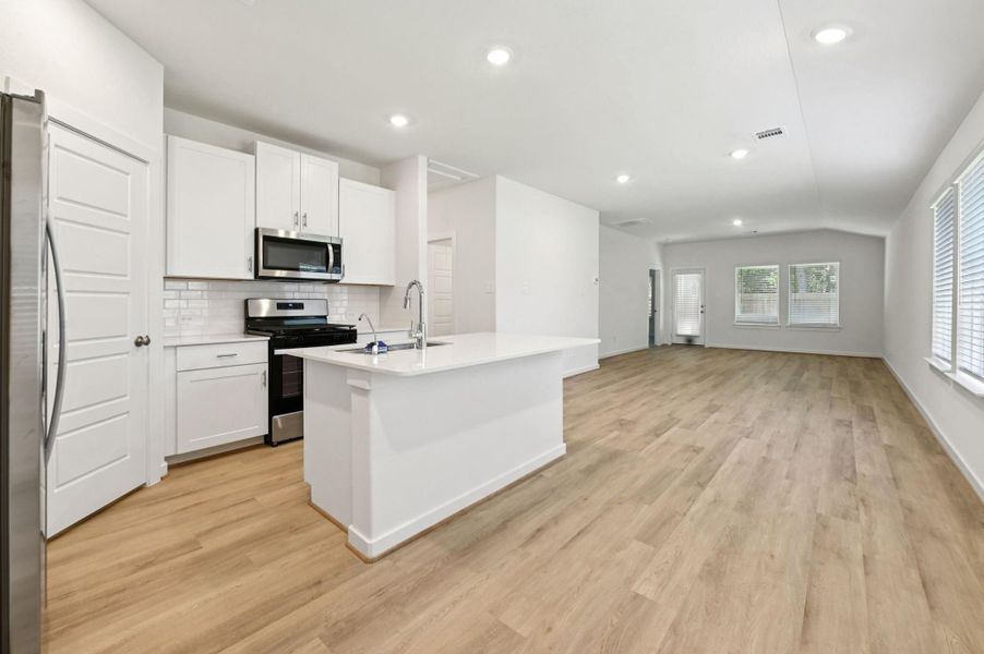 Photo is not of the actual home, but is an inspirational photo of builder’s model home and may depict options, furnishings, and/or decorator features that are not included