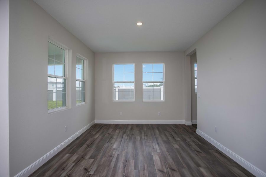 Representative unfurnished interior of a home built from the Lido by Casa Fresca Homes in Mirada, San Antonio (Image 12).