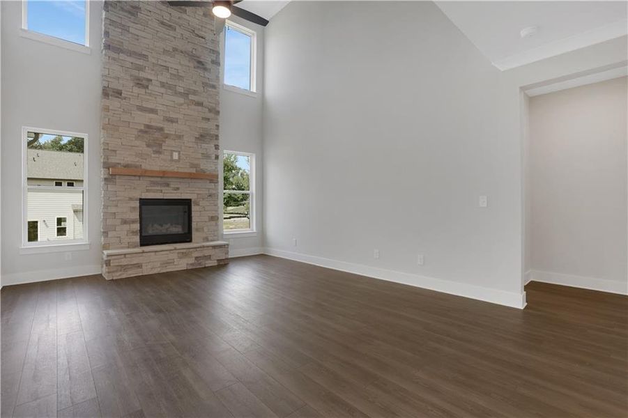Spacious, unfurnished interior of a new home in , Loganville (Image 21). Spacious, unfurnished interior of a new home in , Loganville (Image 21).