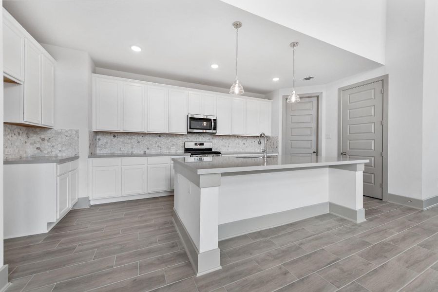 Furnished interior view inside a new home in ARTAVIA®, Conroe (Image 6).