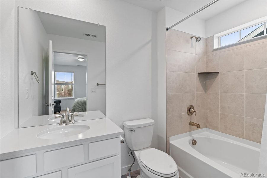 Furnished interior view inside a new home in , Erie (Image 17). Furnished interior view inside a new home in , Erie (Image 17).