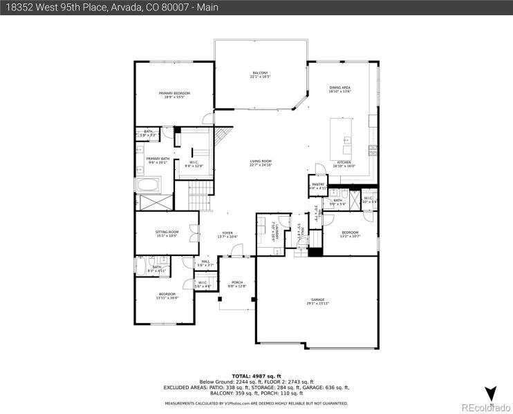 Main Floor Floor Plan