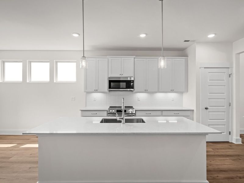 Furnished interior view inside a new home in Woods Crossing, Gallatin (Image 7).
