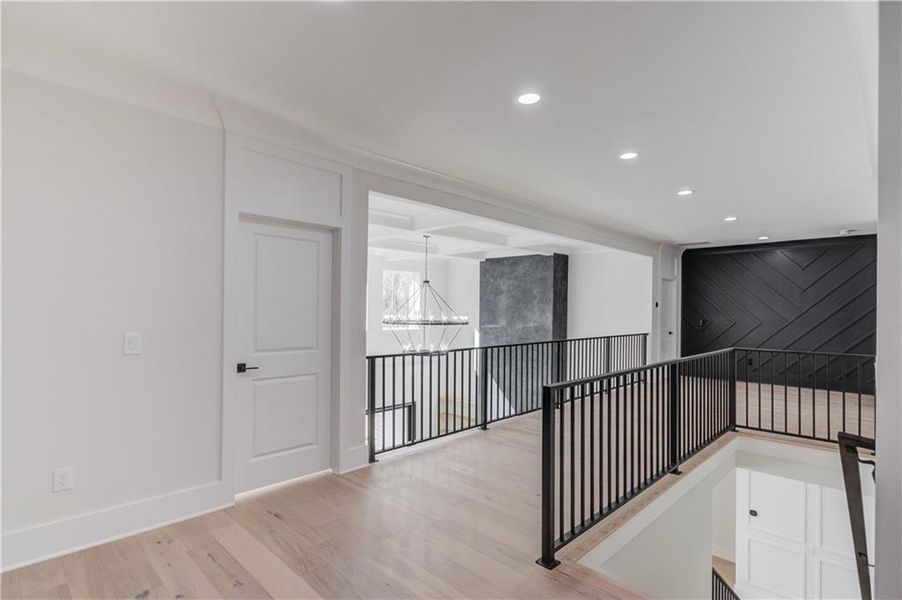 Furnished interior view inside a new home in , Hoschton (Image 29).