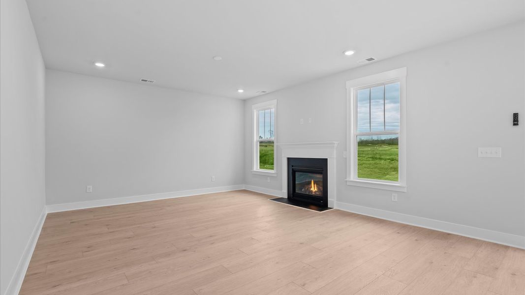 Furnished interior view inside a new home in Harrier Point, Woodruff (Image 14).