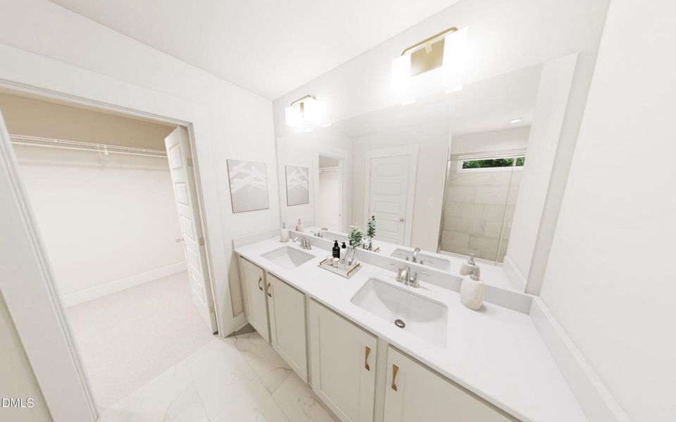 Primary Bathroom ft. upgraded Design