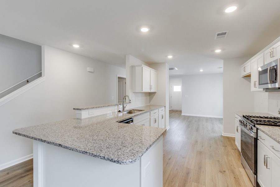 Furnished interior view inside a new home in Ellington, Elgin (Image 9).