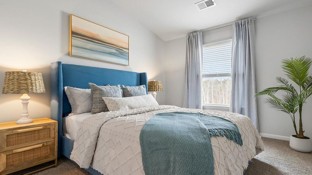 Furnished interior view inside a new home in Carolina Groves Townhomes, Moncks Corner (Image 10).