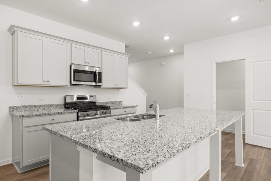 Furnished interior view inside a new home in Timber Ridge: Timber Ridge 42', Douglasville (Image 12).