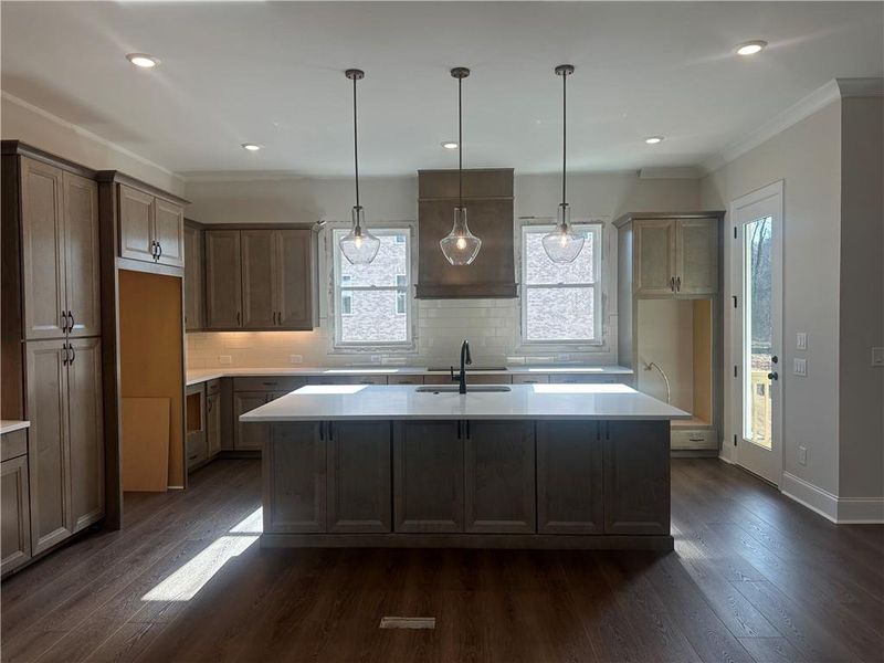 Furnished interior view inside a new home in Waterside Single Family, Peachtree Corners (Image 14).