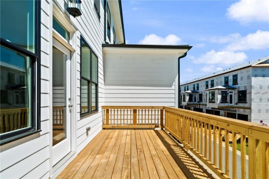 Expanded outdoor deck for your enjoyment - couch, chairs, TV, umbrella, do you love the outdoors?