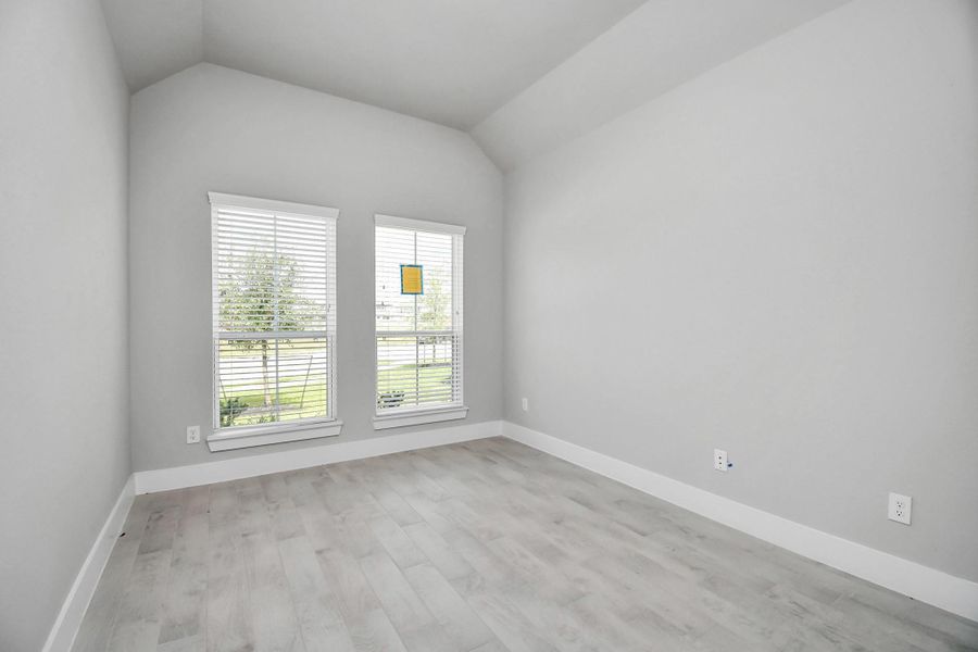 Another view of the home office. Sample photo of completed home with similar floor plan. Actual colors and selections may vary. Another view of the home office. Sample photo of completed home with similar floor plan. Actual colors and selections may vary.