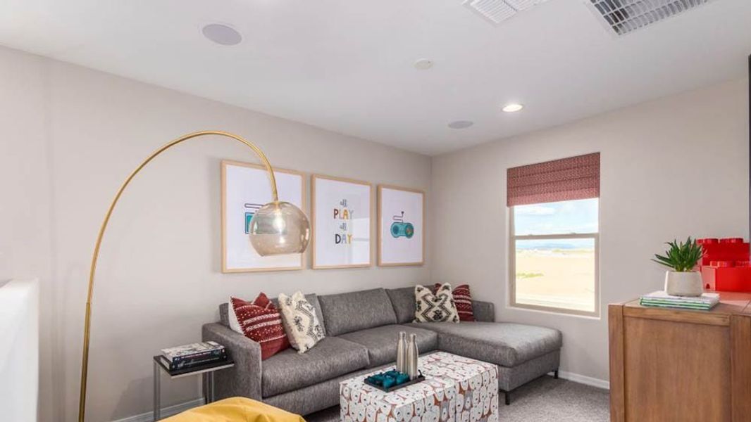 Representative furnished interior of a home built from the Pinnacle by Taylor Morrison in Paradisi Encore Collection, Surprise (Image 14).