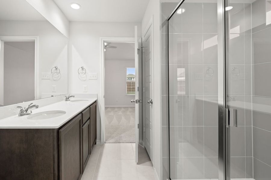 Representative exterior photo of a completed home built from the Lincoln by Impression Homes in DeBerry Reserve, Royse City, TX (Image 20).