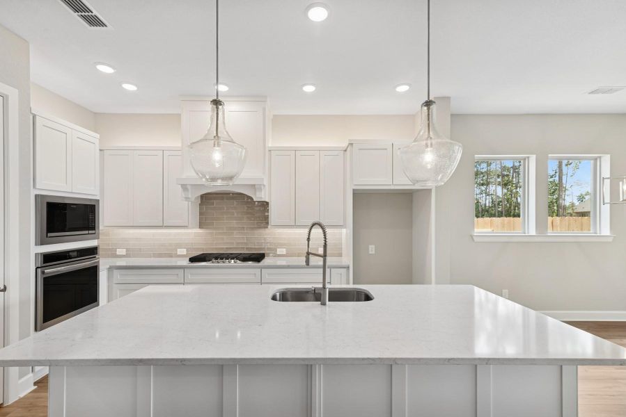 Furnished interior view inside a new home in ARTAVIA 45' Homesites, Conroe (Image 13).