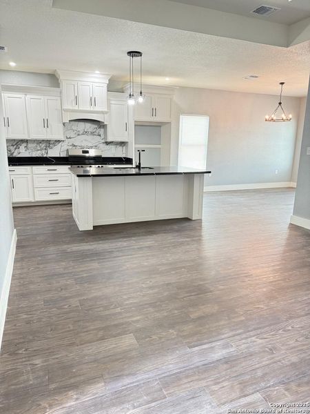 Furnished interior view inside a new home in , D'Hanis (Image 3). Furnished interior view inside a new home in , D'Hanis (Image 3).