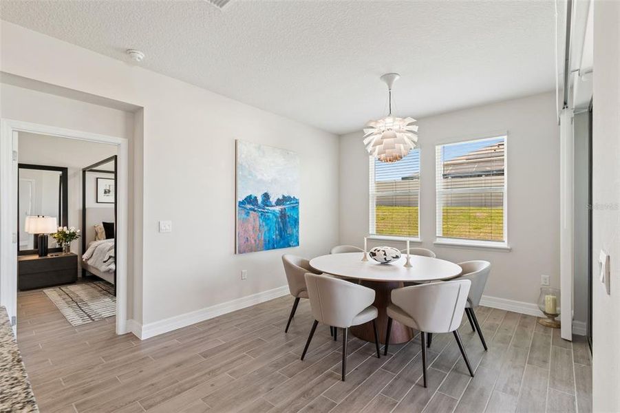 Furnished interior view inside a new home in , Winter Garden (Image 42). Furnished interior view inside a new home in , Winter Garden (Image 42).