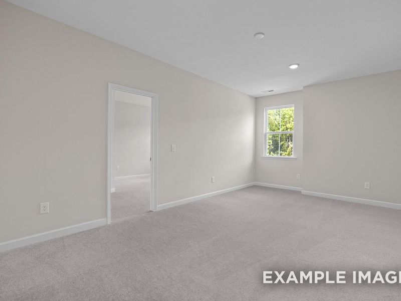 Spacious, unfurnished interior of a new home in Wendell Ridge, Wendell (Image 21).