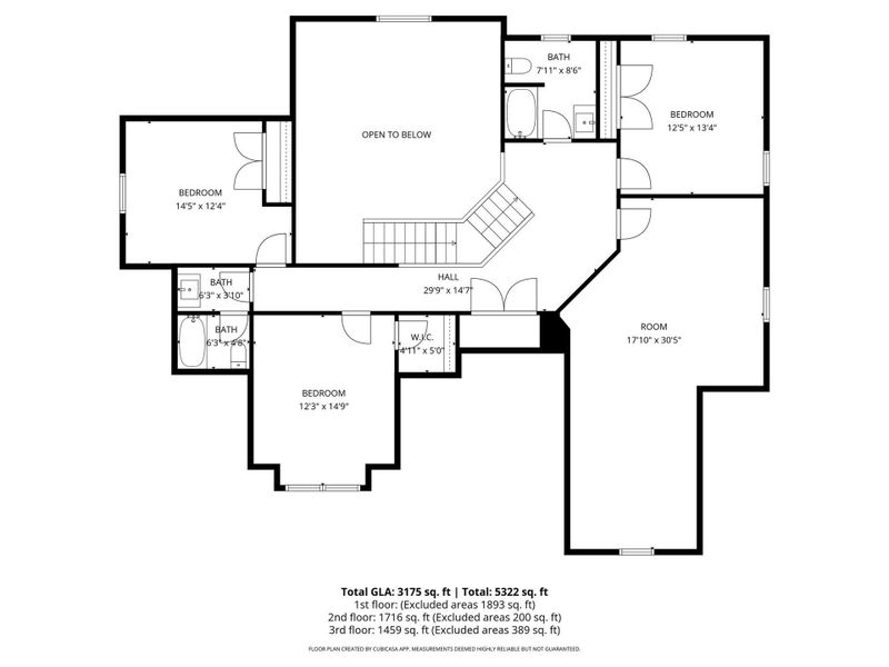 2D floor plan layout of this home in , Gastonia, NC (Image 5).