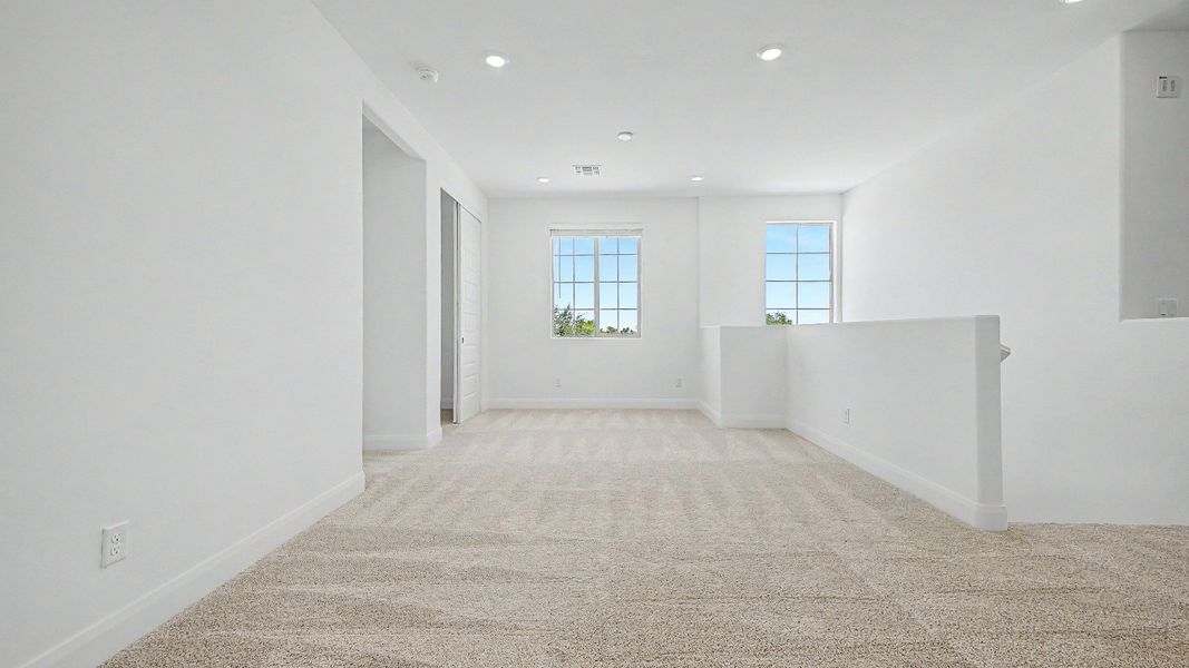 Furnished interior view inside a new home in Surprise City Center, Surprise (Image 30). Furnished interior view inside a new home in Surprise City Center, Surprise (Image 30).