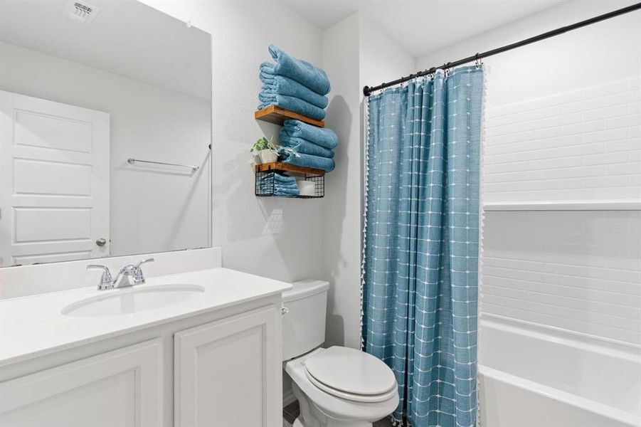 Furnished interior view inside a new home in , Azle (Image 31).