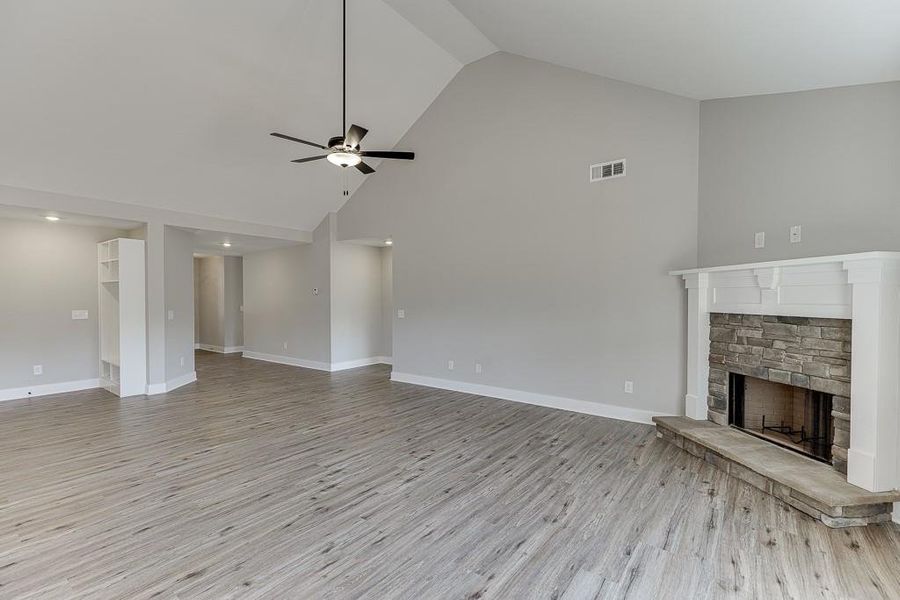 Spacious, unfurnished interior of a new home in , Hartwell (Image 32). Spacious, unfurnished interior of a new home in , Hartwell (Image 32).