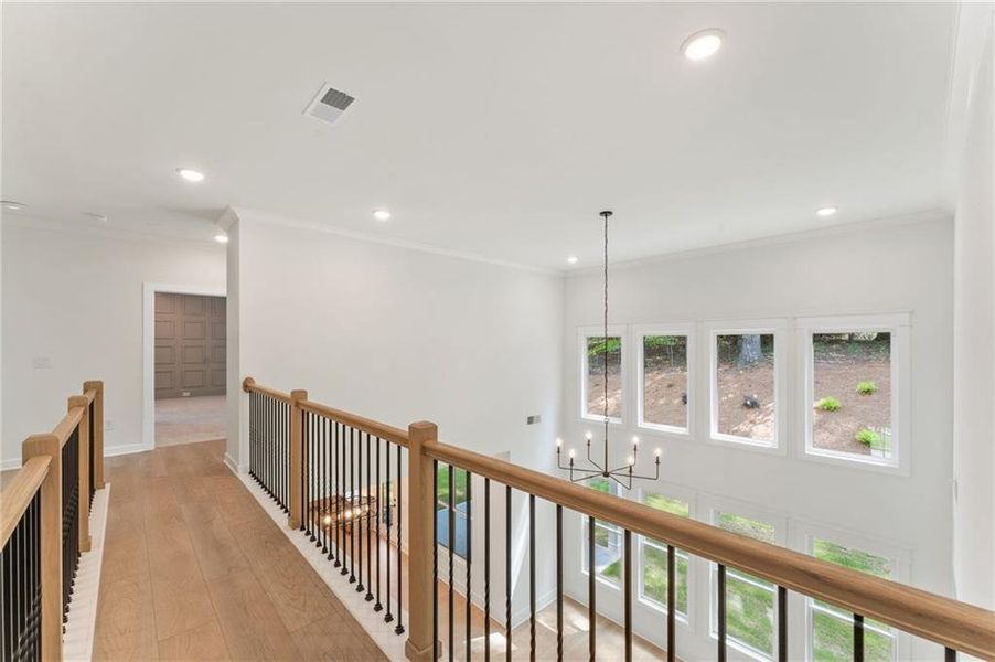Spacious, unfurnished interior of a new home in Lanesborough, Marietta (Image 27).