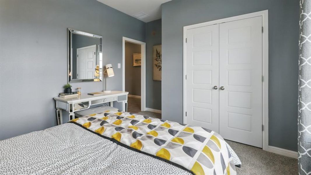 Furnished interior view inside a new home in Monarch at the Meadows, Denton (Image 21). Furnished interior view inside a new home in Monarch at the Meadows, Denton (Image 21).