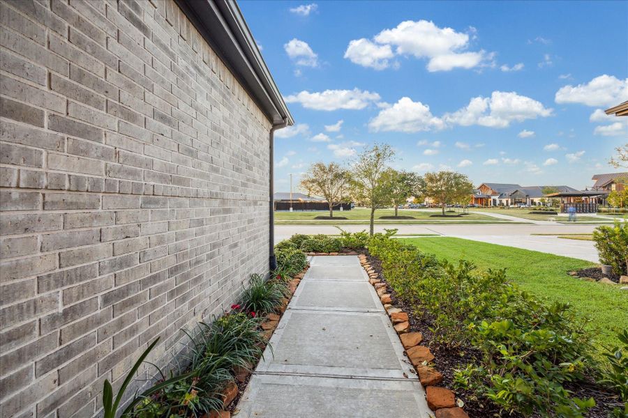 Exterior details and patio area of a home in , Fulshear (Image 17). Exterior details and patio area of a home in , Fulshear (Image 17).