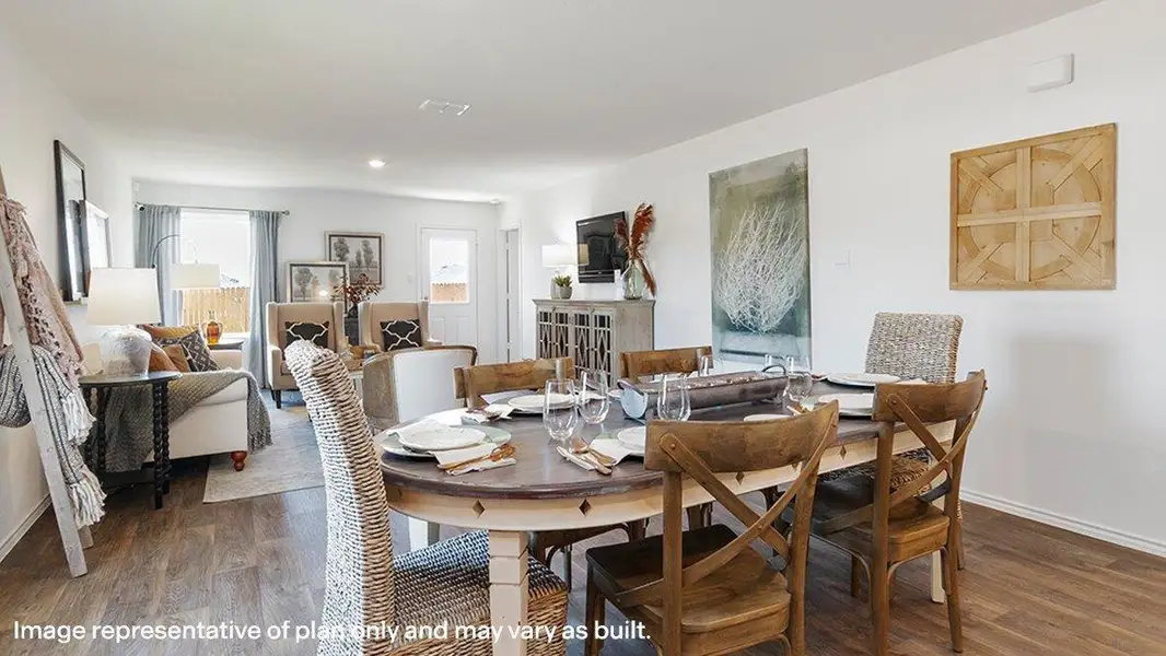 Furnished interior view inside a new home in Cornerstone, Rockdale (Image 8).