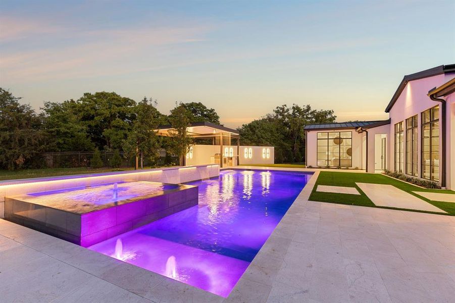 Exterior details and patio area of a home in , Southlake (Image 23). Exterior details and patio area of a home in , Southlake (Image 23).