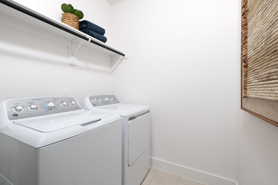 Representative interior finishes for a home built from the Mila by Tri Pointe Homes in The Meadows, Denton (Image 13). Representative interior finishes for a home built from the Mila by Tri Pointe Homes in The Meadows, Denton (Image 13).