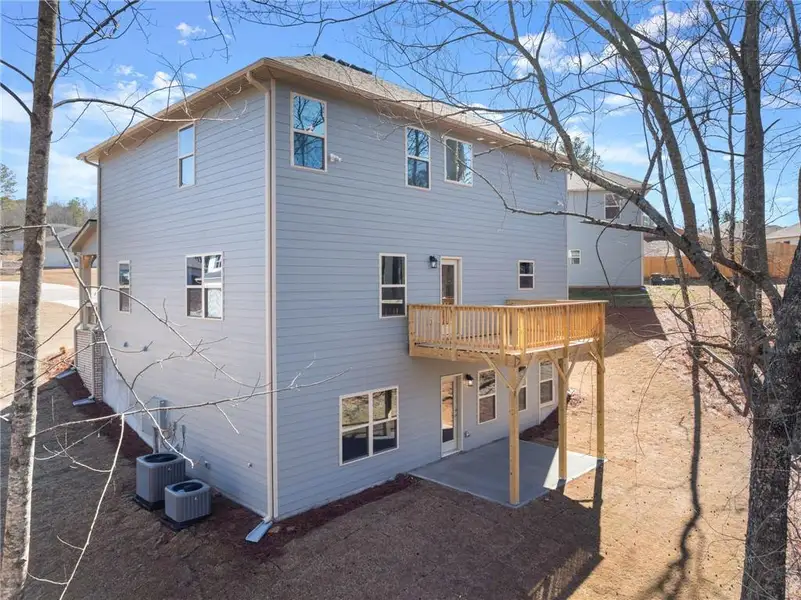 Exterior details and patio area of a home in Magnolia Villas, Cornelia (Image 3).