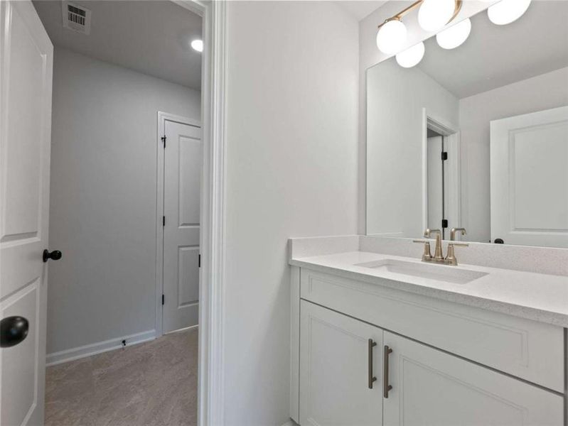 Furnished interior view inside a new home in , Buford (Image 16).