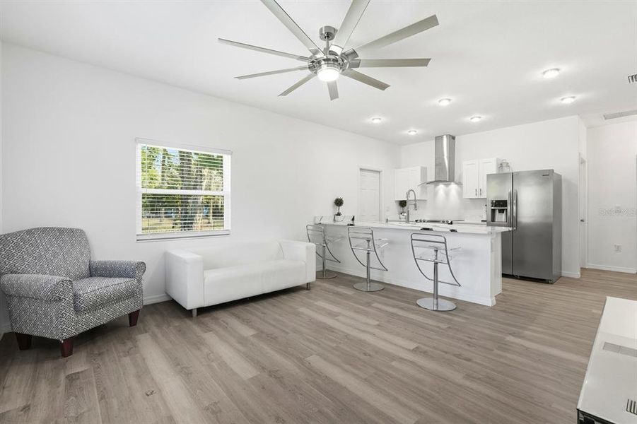 Furnished interior view inside a new home in , Daytona Beach (Image 11). Furnished interior view inside a new home in , Daytona Beach (Image 11).