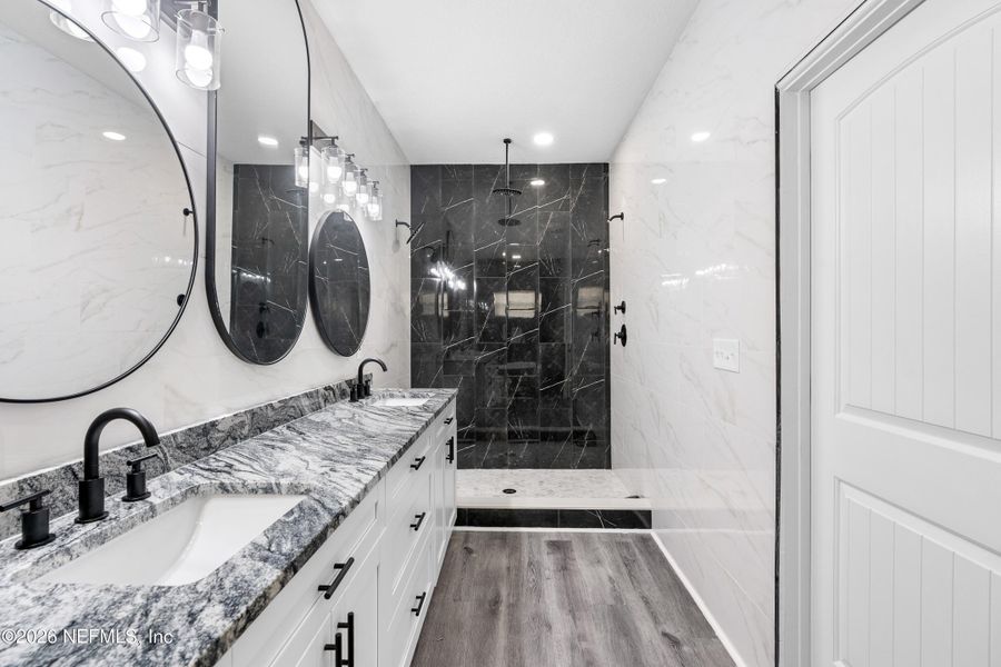 Furnished interior view inside a new home in , Jacksonville (Image 12).