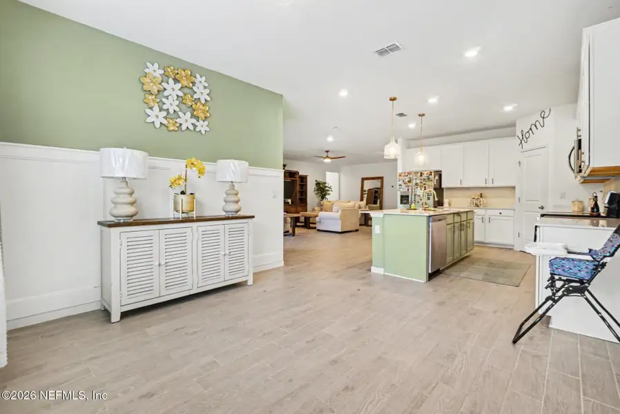 Furnished interior view inside a new home in Seaton Creek, Jacksonville (Image 7).
