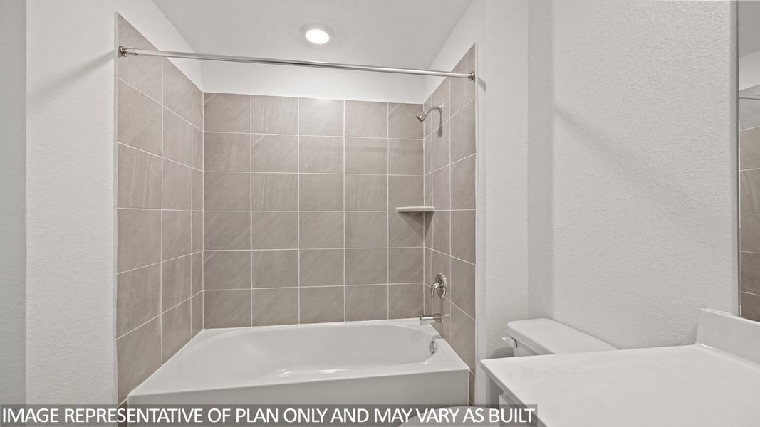 Furnished interior view inside a new home in The Villas at Legacy Park, Houston (Image 11). Furnished interior view inside a new home in The Villas at Legacy Park, Houston (Image 11).